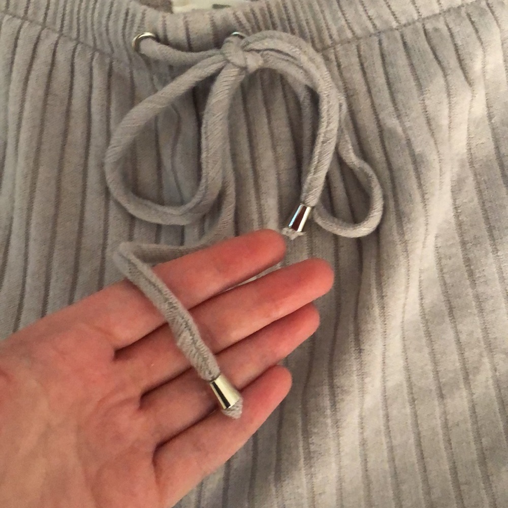 NWOT PAC Sun Light Gray Sleep Shorts. US Size XS - Picture 2 of 4